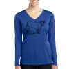 Valencia Hills Wave Dryfit L/S Tee - Ladies Thumbnail