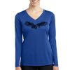 Valencia Hills Wave Dryfit L/S Tee - Ladies Thumbnail