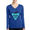 Valencia Hills Wave Dryfit L/S Tee - Ladies Thumbnail