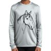 Spartan Football Dryfit L/S Tee - Youth Thumbnail