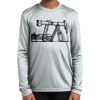 Spartan Football Dryfit L/S Tee - Youth Thumbnail