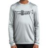 Spartan Football Dryfit L/S Tee - Youth Thumbnail