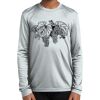 Spartan Football Dryfit L/S Tee - Youth Thumbnail