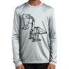 Spartan Football Dryfit L/S Tee - Youth Thumbnail