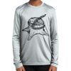 Spartan Football Dryfit L/S Tee - Youth Thumbnail