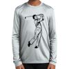 Spartan Football Dryfit L/S Tee - Youth Thumbnail