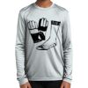 Spartan Football Dryfit L/S Tee - Youth Thumbnail