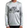 Spartan Football Dryfit L/S Tee - Youth Thumbnail