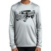 Spartan Football Dryfit L/S Tee - Youth Thumbnail
