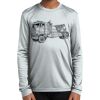 Spartan Football Dryfit L/S Tee - Youth Thumbnail