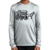 Spartan Football Dryfit L/S Tee - Youth Thumbnail
