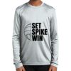 Spartan Football Dryfit L/S Tee - Youth Thumbnail
