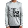 Spartan Football Dryfit L/S Tee - Youth Thumbnail